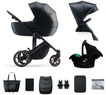 KINDERKRAFT universalus vežimėlis 3in1 PRIME 2 3IN1 MINK PRO VENEZIAN Juodas KSPRIM02BLK300I 3010101-2131 (5902533923946) ( JOINEDIT67066867 )