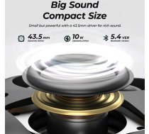 Tozo SoundGo Portable Bluetooth Speaker Black ( PA00K1 ) pārnēsājamais skaļrunis