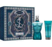 Jean Paul Gaultier Le Male rinkinys vyrams (EDT 125 ml + dušo želė 75 ml) B-04-137-00 (8435415092548) Smaržas sievietēm