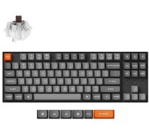 Keychron K8 Max QMK/VIA Wireless RGB #8211; US išdėstymas #8211; Hot-Swappable Super Brown (K8M-H3) Belaidė Žaidimų Klaviatūra K8M-H3 (4895248881247) ( JOINEDIT68712716 ) klaviatūra