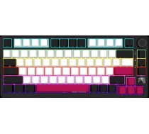 LORGAR KBP7075W Wireless 75% Mechanical Gaming Keyboard Pro Black/red EN layout ( LRG KBP7075W BK US ) klaviatūra