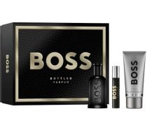 Hugo Boss BOSS Bottled Parfum Giftset rinkinys vyrams (PP kvepalai 100 ml + PP kvepalai 10 ml + dušo želė 100 ml) h-B-16-051-00 (3616305439499) Vīriešu Smaržas