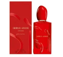 Giorgio Armani Sì Passione Raudona Musk EDP parfumuotas vanduo moterims 100 ml 0243005 (3614274459869) Smaržas sievietēm