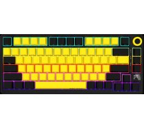 LORGAR KBP7075W Wireless 75% Mechanical Gaming Keyboard Pro Black/yellow EN layout ( LRG KBP7075W YL US ) klaviatūra