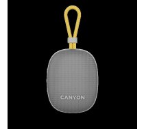 CANYON speaker OnMove 12 IPX7 TWS 5W Grey ( CNE CBTSP12GY 15338431 ) pārnēsājamais skaļrunis