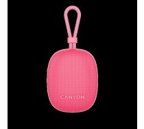 CANYON speaker OnMove 12 IPX7 TWS 5W Pink ( CNE CBTSP12PK 15338435 ) pārnēsājamais skaļrunis