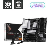 MSI PRO B850M-P WIFI AMD B850 Socket AM5 micro ATX ( PRO B850M P WIFI 4711377350181 7E71-001R 911-7E71-001 ) pamatplate mātesplate