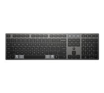 HP 725 Belaidė klaviatūra - Multi-Device Dual-Mode Programmable Rechargeable - Nightfall Juodas spill resistant - ENG 9T5B2AA#ABB (0198122141197) ( JOINEDIT87223482 ) klaviatūra