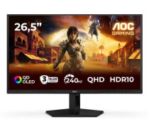 Žaidimų monitorius AOC Q27G41ZDF 27" QD-OLED 240Hz 16:9 2560x1440 px Q27G41ZDF (4038986183147) ( JOINEDIT85119646 ) monitors