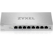 Šakotuvas „Zyxel GS1200-8HPV3“ valdomas L2 gigabito Ethernet (10/100/1000) maitinimas per Ethernet (PoE) darbalaukio pilkas GS1200-8HPV3-EU0101F (4718937649907) ( JOINEDIT84219169 ) komutators
