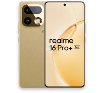 Išmanusis telefonas REALME 16 Pro+ 5G 8/512GB Master Gold TKORALSZA0173 (6941764482906) ( JOINEDIT87314925 )