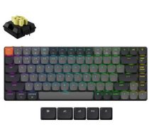 Belaidė mechaninė klaviatūra Keychron K3 Version 3 (K3X-B4) RGB Banana tipo jungikliai K3X-B4 (4894979018083) ( JOINEDIT85240931 ) klaviatūra