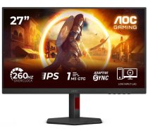 Žaidimų monitorius AOC 27G4ZR 27" FHD Fast IPS 260 Hz 0 3 ms MPRT HDR10 G-SYNC Compatible 27G4ZR (4038986183246) ( JOINEDIT87906872 ) monitors