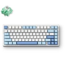 MCHOSE G75 Pro Wireless Belaidė Žaidimų Klaviatūra Mėlyna KTT Cabbage Tofu V2 G75-4A (6941750500010) ( JOINEDIT87926259 ) klaviatūra