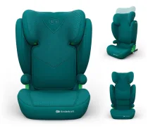 KINDERKRAFT automobilinė kėdutė JUNIOR FIX 2 PLUS 100-150 cm. Žalias KCJUFI20GREPL0N 3030601-1108 (5902533931163) ( JOINEDIT89980955 )