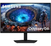 Monitorius Samsung Odyssey G8 LS27HG806EFXEN 27 " IPS QHD 16:9 360 Hz 1 ms 5120 x 2880 pikselių 350 cd/m² HDMI jungtys q LS27HG806EFXEN (8806099041441) ( JOINEDIT91172110 ) monitors