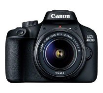 Canon EOS 4000D 18-55 III EU26 SLR Camera Kit Megapixel 18 MP Image stabilizer ISO 12800 Ekranas diagonal 2.7 " Wi-Fi Video recording CC071 (8714574657974) ( JOINEDIT61768745 )