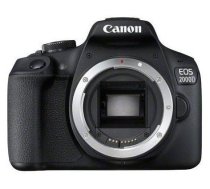 Canon EOS 2000D BK BODY EU26 SLR fotoaparato korpusas 24 1 MP CMOS 6000 x 4000 pikseliai Juoda 2728C001AA (2000000720852) ( JOINEDIT66599990 )