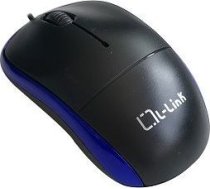 Mysz L-Link MOUSE OPTICAL USB L-Link BLACK/BLUE LL-2080-TO ( LL 2080 A ) Datora pele