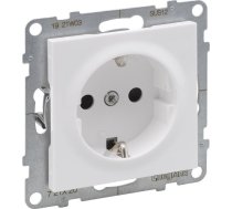 Legrand SUNO - Gniazdo SCHUKO 2P+Z - 16 A - 250 V~ - z przeslona - zaciski automatyczne Bialy - Legrand 721120 himp 11636502 (3414972046060) ( JOINEDIT76912682 )
