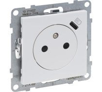 Legrand SUNO - Gniazdo plaskie 2P+Z - 16 A - z USB Typ - C - 1 5 A - zaciski automatyczne - z przeslona Bialy - Legrand 721189 himp 721189 (3414972046633) ( JOINEDIT82539647 )