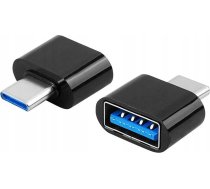 Adapter USB Lamex USB-A - USB-C Czarny (LXOTG18) LXOTG18 (5902270771374) ( JOINEDIT66416358 )
