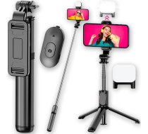 Uchwyt do telefonu 3w1 LTC Selfiestick + Statyw tripod + Lampa LXUM4 (5902270789294) ( JOINEDIT79416520 ) Mobilo telefonu turētāji