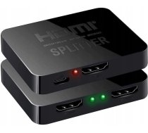 Lanberg Splitter video HDMI to 2X HDMI 4K USB-C Port Black SPV-HDMI-1002 ( 5901969447309 SPV-HDMI-1002 ) kabelis video audio