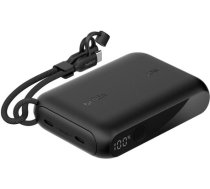 Belkin Powerbank 10.000mAh black Display PD 20W USB-C BPB027hqBK ( BPB027HQBK ) Powerbank mobilā uzlādes iekārta