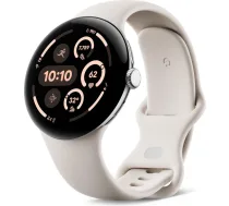 Google - Pixel Watch 3 45mm Bluetooth Silver / Porcelain GA05736-DE (0840353907072) ( JOINEDIT91781193 )