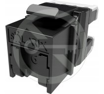 Solarix Szybko-zaciskowy keystone Solarix CAT6 UTP RJ45 czarny 25286803 (8595684700329) ( JOINEDIT43943486 )