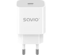 Wall charger LA-09 QC SAVIO 20W ( SAVLA 09 ) iekārtas lādētājs