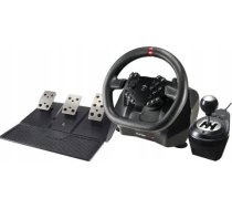 Subsonic SA5659 Gaming Controller Black USB Steering wheel + Pedals Digital PlayStation 4 Xbox One Xbox One S Xbox One X Xbox Series S ( 1243923 3701221703059 M0201034 ) spēļu konsoles gampad