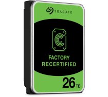 Seagate Exos 26 TB Refurbished Hard Drive (SATA 6 Gb/s 3.5") (garantija - 6 mēneši) ( ST26000NM000C FR ) cietais disks