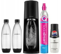 Sodastream Terra soda maker + 2 bottles + Black gas + Pepsi Max syrup ( 7290119790470 1100063480 )