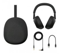 Sony WH-1000XM6 Headset Wired Wireless Head-band Calls/Music/Sport/Everyday USB Type-C Bluetooth Black ( WH1000XM6B.CE7 ) austiņas