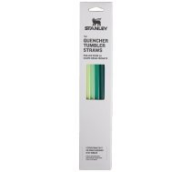 Salminu komplekts 4 gab. termokruzem The Quencher Travel Tumbler Straws 1 18L zali 1210001947399 ( 1210001947399 10-10573-049 ) termoss