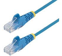 StarTech STARTECH.COM 25cm Niebieski Slim kabel sieciowy CAT6 100W PoE Snagless RJ45 LSZH 28AWG Czysta miedz kabel patchowy-Ethernet N6PAT25CMBLS (0065030921565) ( JOINEDIT84219751 )
