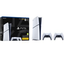 Sony PlayStation 5 D Chassis Slim Digital + 2 pady DualSense 711719022329 (711719022329) ( JOINEDIT89443773 ) spēļu konsole