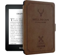 Pokrowiec Strado Etui futeral Smart Motto do Kindle Paperwhite 1/2/3 (Brazowe) uniwersalny 5904172317711 (5904172317711) ( JOINEDIT76214126 ) Elektroniskais grāmatu lasītājs