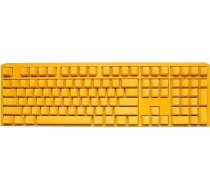 Ducky One 3 Yellow Gaming Tastatur RGB LED - MX-Blue (US) ( DKON2108ST CUSPDYDYYYC1 100042987 ) klaviatūra