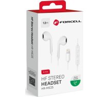 Sluchawki ForCell Douszne do Apple iPhone Lightning 8-pin biale HR-ME25 5903396150838 (5903396150838) ( JOINEDIT50431147 )