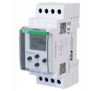 Famp;F Zegar sterujacy programowalny tygodniowy Famp;F PCZ-522.4 16A 2NO/NC 24-264V AC/DC dwukanalowy programowalny przez NFC na szyne DIN PCZ-522.4 (5902431677453) ( JOINEDIT75056374 )