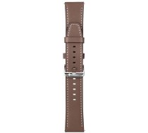 Pasek do Samsung Galaxy Watch Forcell F-Design FS21 dziurki skora ekologiczna 20 mm brazowy 15562395 (5903396393679) ( JOINEDIT79676152 )