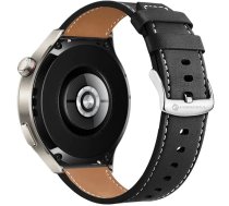 Pasek do Samsung Galaxy Watch Forcell F-Design FS21 dziurki skora ekologiczna 22 mm czarny 15562396 (5903396393693) ( JOINEDIT79676153 )