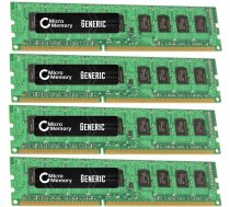 MicroMemory 32GB KIT DDR3 1600MHZ ECC KIT OF 4x 8GB DIMM MMH3818/32GB KTH-PL316EK4/32G A2Z50AA (4X8GB) ( MMH3818/32GB ) operatīvā atmiņa