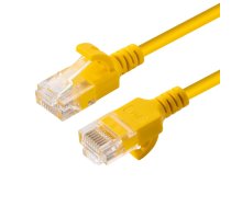 U/UTP CAT6A Slim 0.15M Yellow V-UTP6A0015Y-SLIM (5715328116825) ( JOINEDIT80255562 )