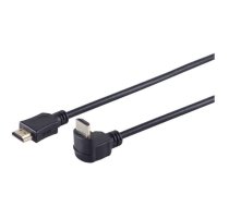 MicroConnect HDMI High Speed cable 0.5m ( HDM191905V1.4A90 HDMI High Speed cable 0.5m ) kabelis video audio