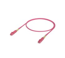Ubiquiti OM4 Duplex LC UPC Fiber Patch Cable 1M 50 pcs ( UACC OFC M2 LULU 1M 50 ) apgaismes ķermenis