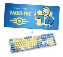 Ducky x Fallout Vault-Tec Limited Edition One 3 Gaming Tastatur + Mauspad - MX-Silent-Red GABU-450 ( JOINEDIT59373969 ) klaviatūra